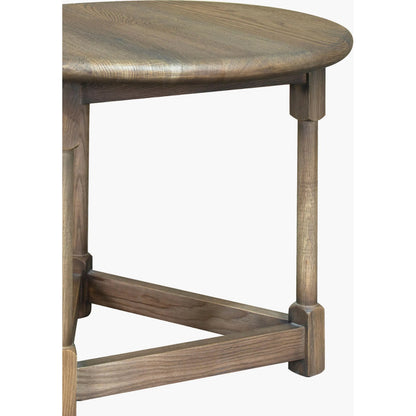 Leandro End Table by Becki Owens x Surya. Made from oak in a modern style.