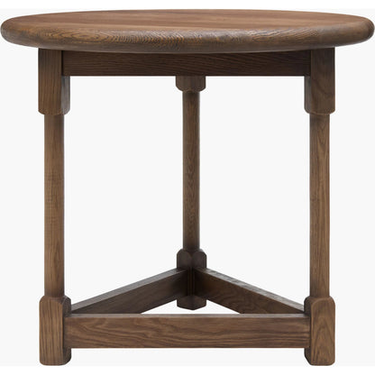 Leandro End Table by Becki Owens x Surya. Made from oak in a modern style.