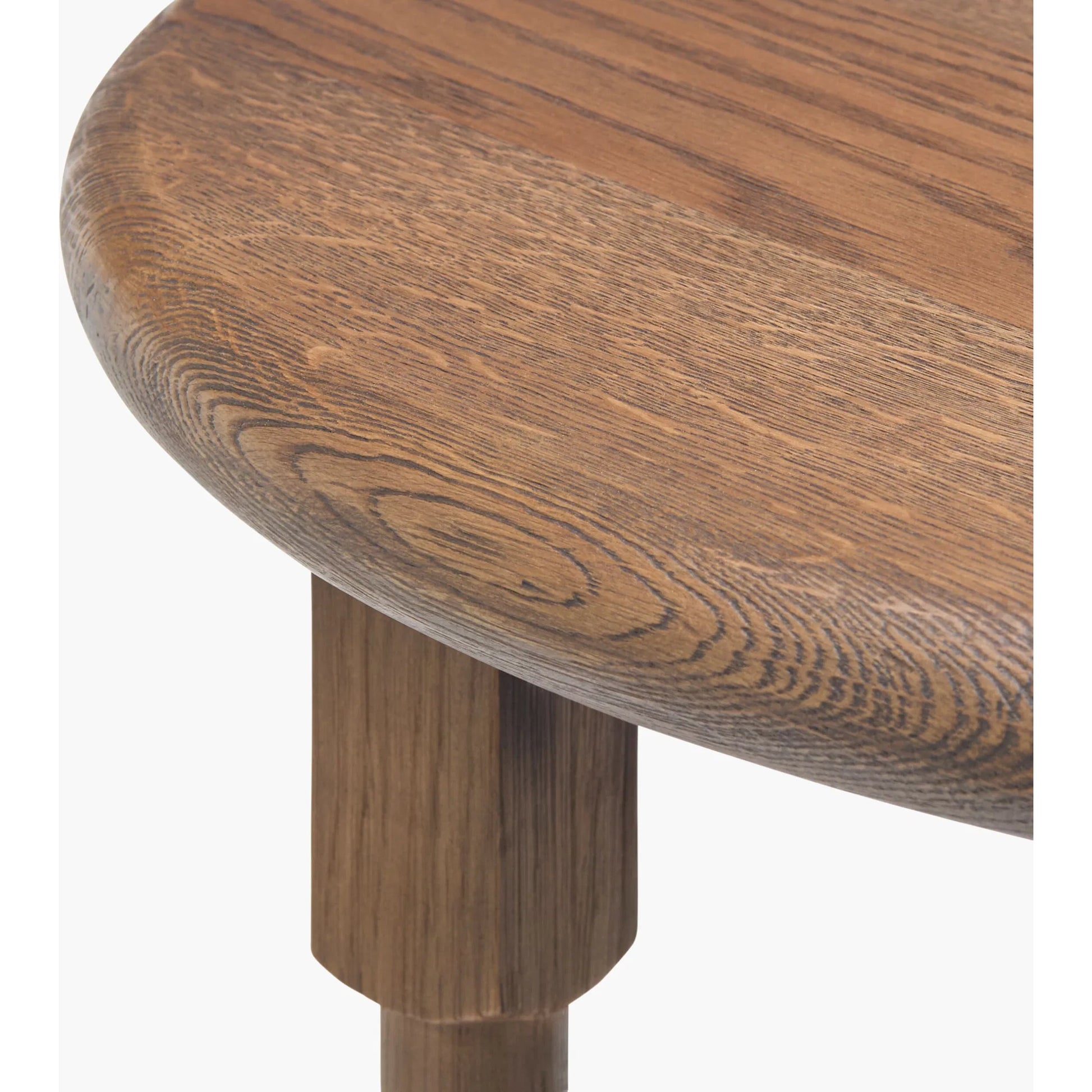 Leandro End Table by Becki Owens x Surya. Made from oak in a modern style.