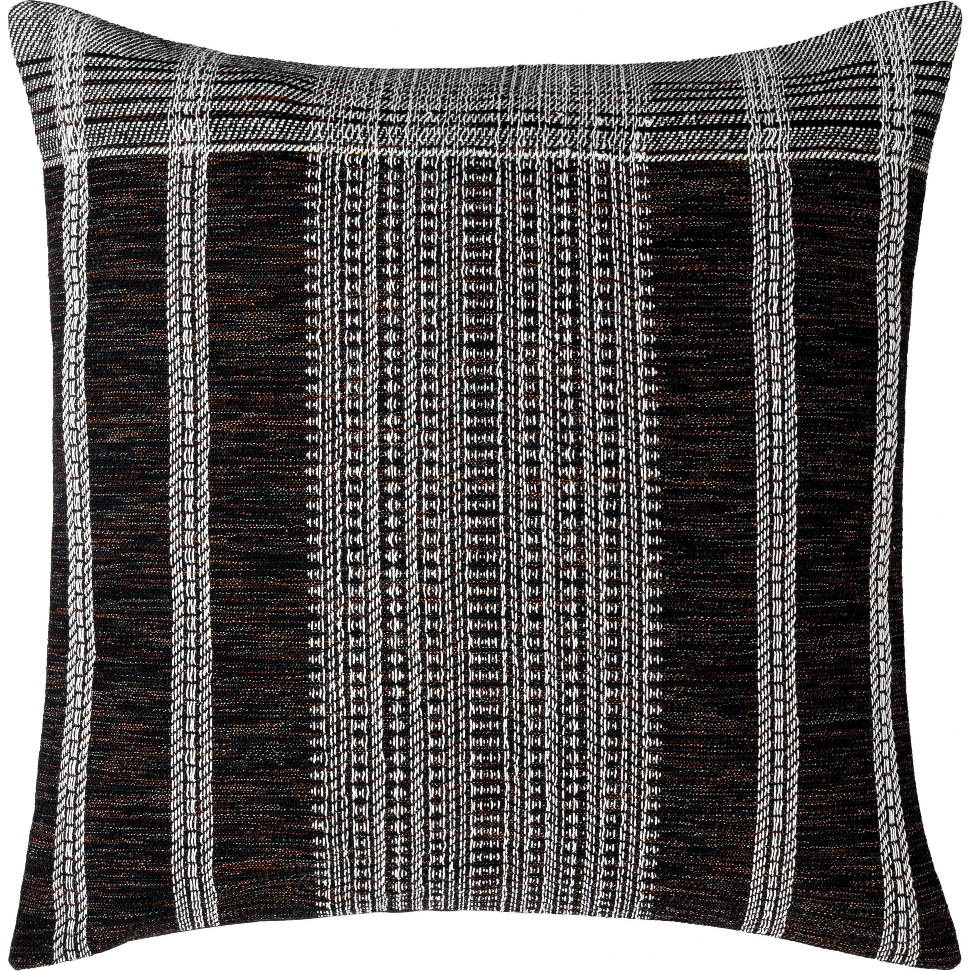 Myrna Pillow - 496195 by Becki Owens x Livabliss in black, ivory, rust. Made from cotton, polyester in a modern style.