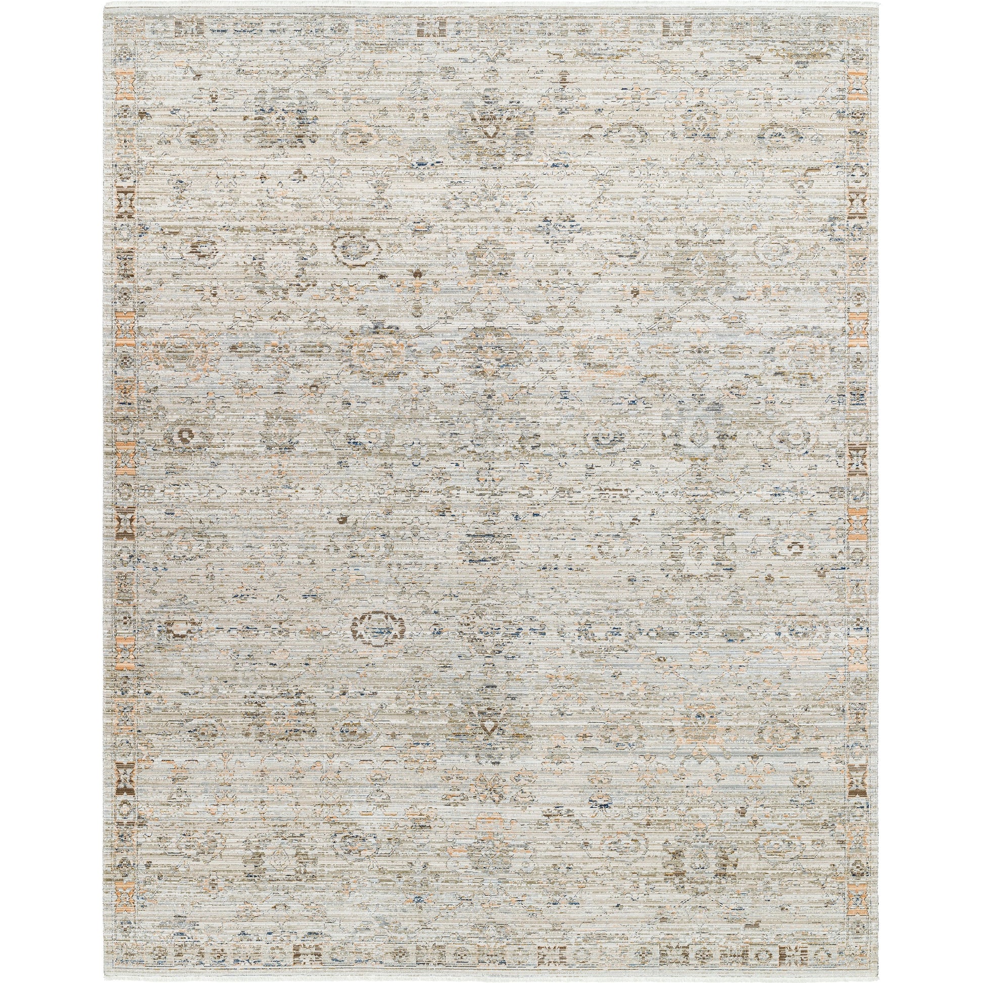 Margaret Rug - 490242 by Becki Owens x Livabliss in taupe, gray, charcoal, brown, medium brown. Made from face: 100% polyester, warp: 100% polypropylene in a unique style.