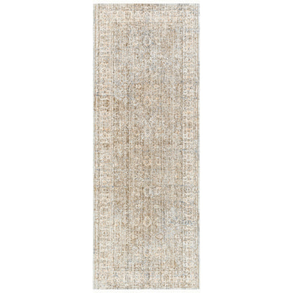 Margaret Rug - 490249 by Becki Owens x Livabliss in dark brown, gray, taupe, charcoal, brown. Made from face: 100% polyester, warp: 100% polypropylene in a unique style.