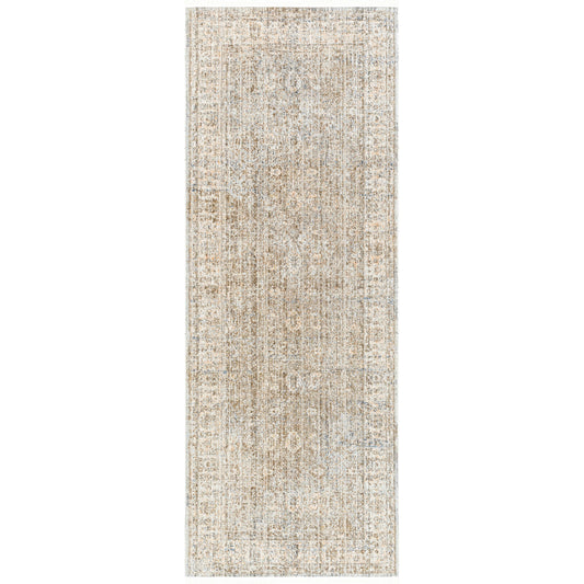 Margaret Rug - 490249 by Becki Owens x Livabliss in dark brown, gray, taupe, charcoal, brown. Made from face: 100% polyester, warp: 100% polypropylene in a unique style.