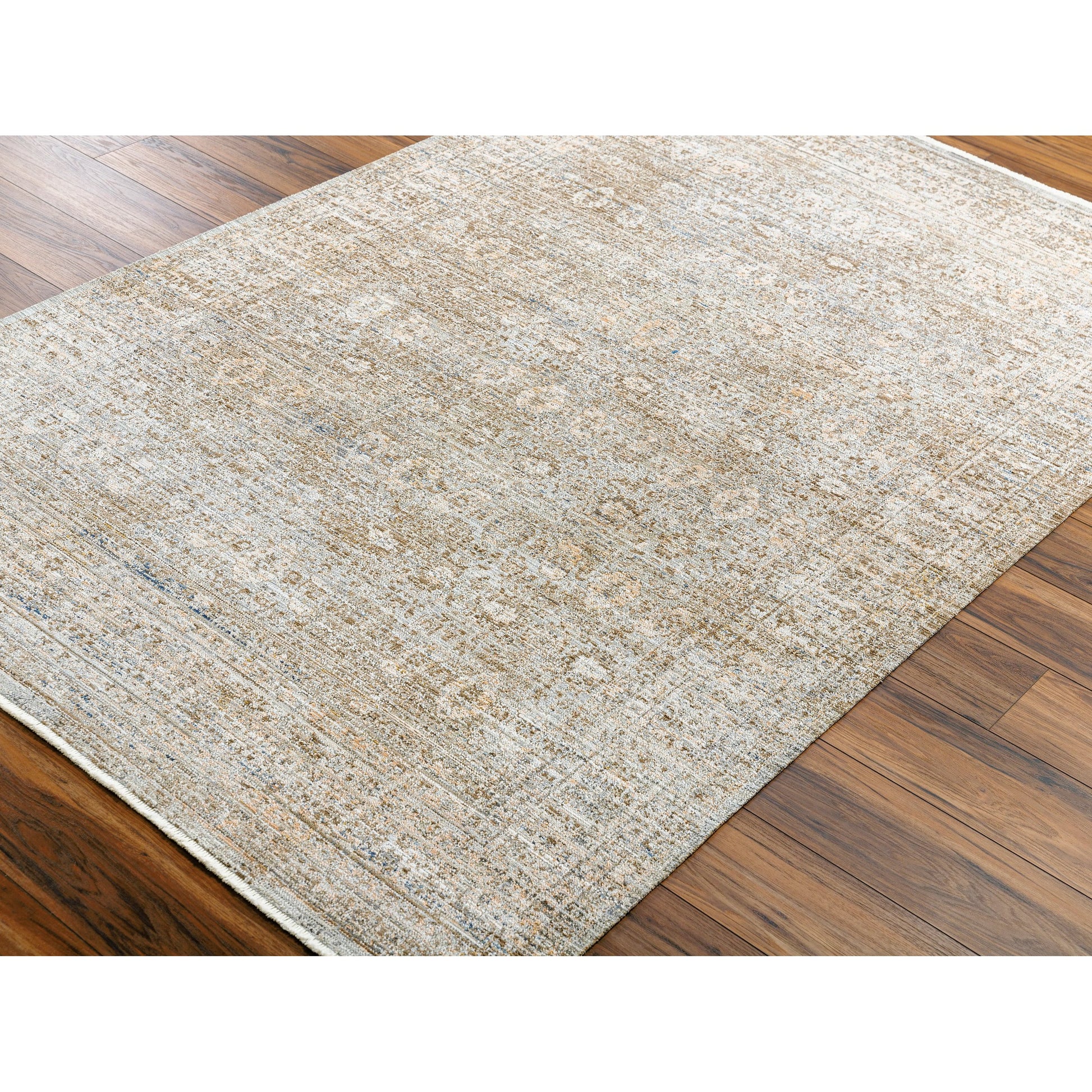 Margaret Rug - 490249 by Becki Owens x Livabliss in dark brown, gray, taupe, charcoal, brown. Made from face: 100% polyester, warp: 100% polypropylene in a unique style.