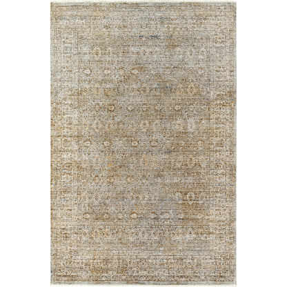 Margaret Rug - 490249 by Becki Owens x Livabliss in dark brown, gray, taupe, charcoal, brown. Made from face: 100% polyester, warp: 100% polypropylene in a unique style.