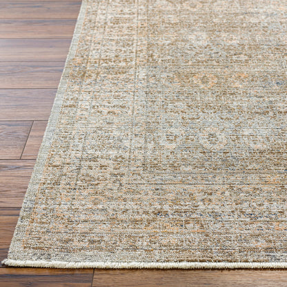 Margaret Rug - 490249 by Becki Owens x Livabliss in dark brown, gray, taupe, charcoal, brown. Made from face: 100% polyester, warp: 100% polypropylene in a unique style.