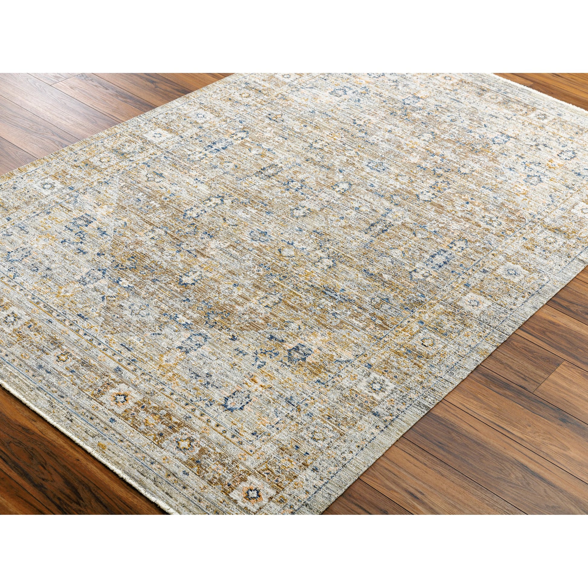 Margaret Rug - 490256 by Becki Owens x Livabliss in taupe, charcoal, gray, dark brown, medium brown. Made from face: 100% polyester, warp: 100% polypropylene in a unique style.