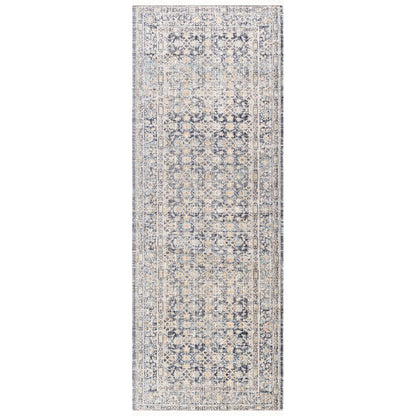 Margaret Rug - 490276 by Becki Owens x Livabliss in taupe, black, charcoal, gray, brown, blue. Made from face: 100% polyester, warp: 100% polypropylene in a unique style.