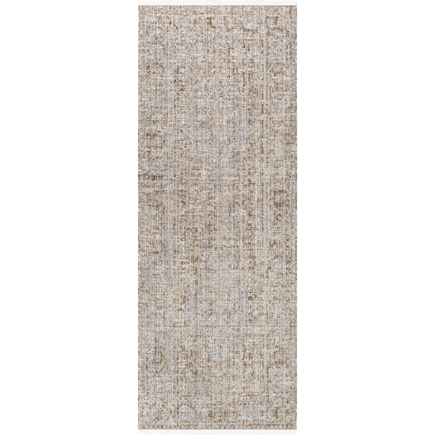 004 SI-2052439 | Primary Silo | Margaret Rug - 490290 by Becki Owens x Livabliss in taupe, dark brown, gray, charcoal, brown. Made from face: 100% polyester, warp: 100% polypropylene in a unique style.
