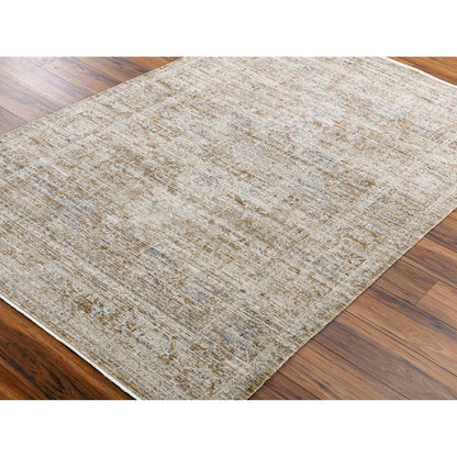 Margaret Rug - 490290 by Becki Owens x Livabliss in taupe, dark brown, gray, charcoal, brown. Made from face: 100% polyester, warp: 100% polypropylene in a unique style.
