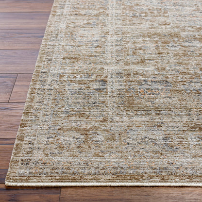 Margaret Rug - 490290 by Becki Owens x Livabliss in taupe, dark brown, gray, charcoal, brown. Made from face: 100% polyester, warp: 100% polypropylene in a unique style.