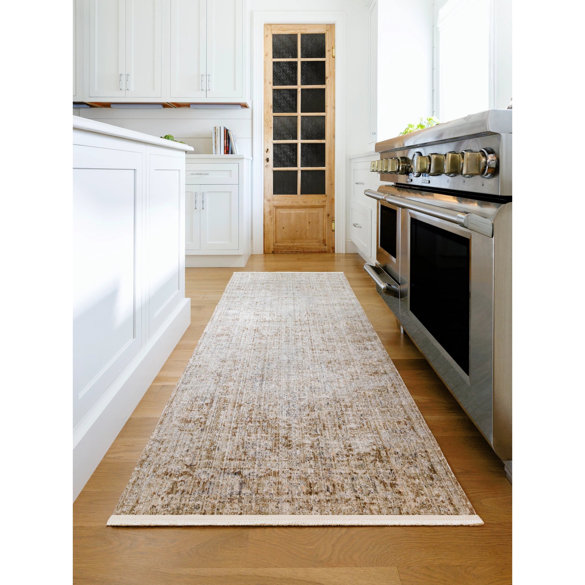 Margaret Rug - 490290 by Becki Owens x Livabliss in taupe, dark brown, gray, charcoal, brown. Made from face: 100% polyester, warp: 100% polypropylene in a unique style.