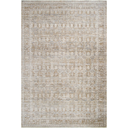 Margaret Rug - 490297 by Becki Owens x Livabliss in taupe, charcoal, dark brown, gray. Made from face: 100% polyester, warp: 100% polypropylene in a unique style.