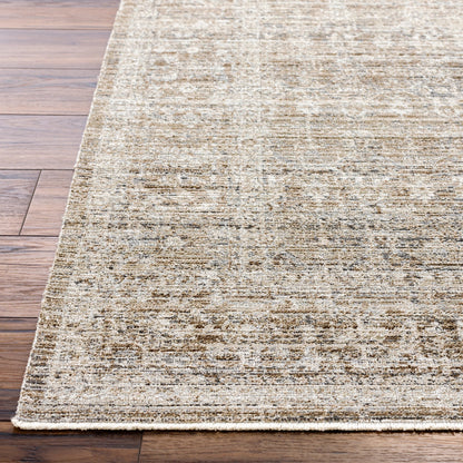 Margaret Rug - 490297 by Becki Owens x Livabliss in taupe, charcoal, dark brown, gray. Made from face: 100% polyester, warp: 100% polypropylene in a unique style.