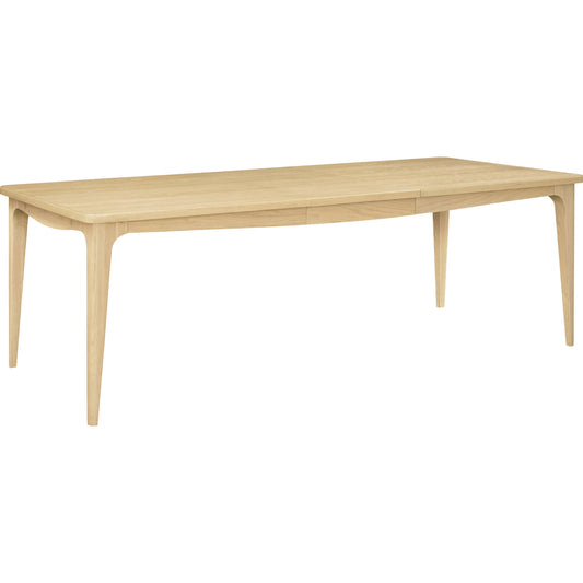 Mollie Dining Table by Becki Owens x Surya in brown. Made from rubber wood, oak veneer in a unique style.