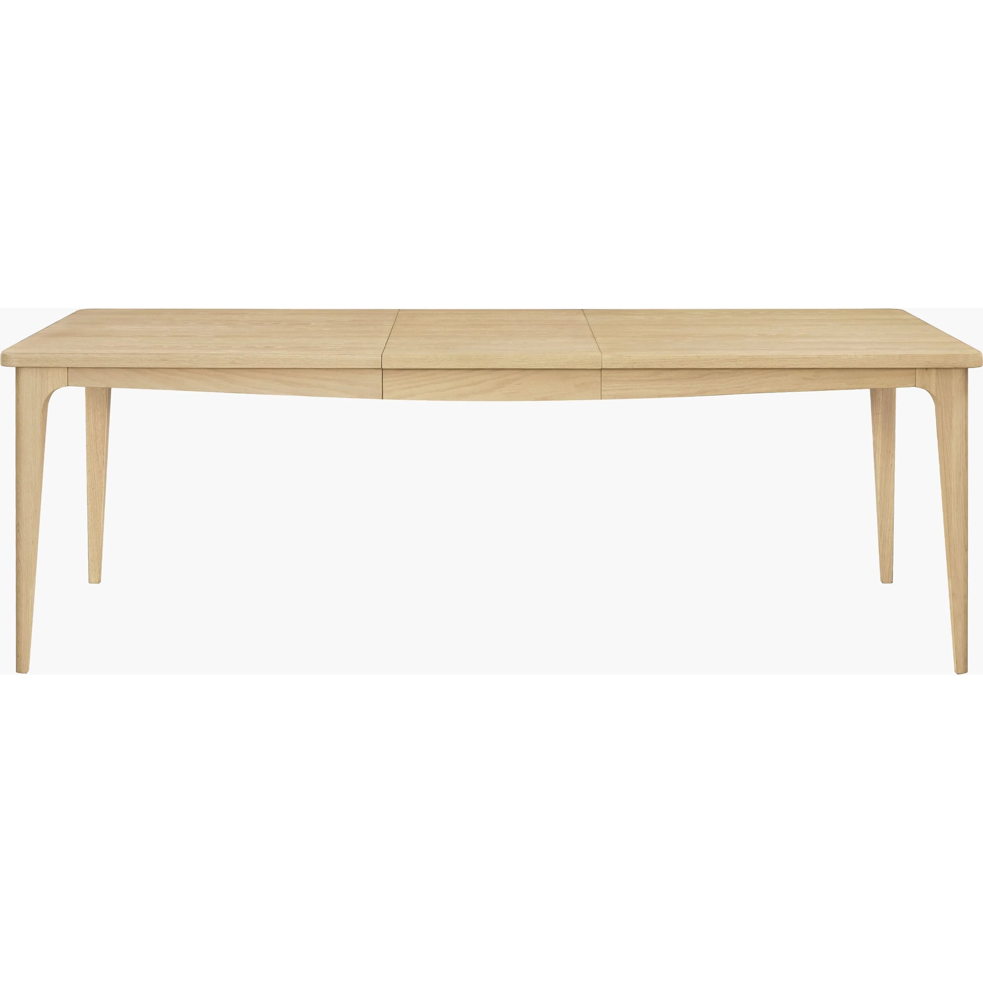 Mollie Dining Table by Becki Owens x Surya in brown. Made from rubber wood, oak veneer in a unique style.