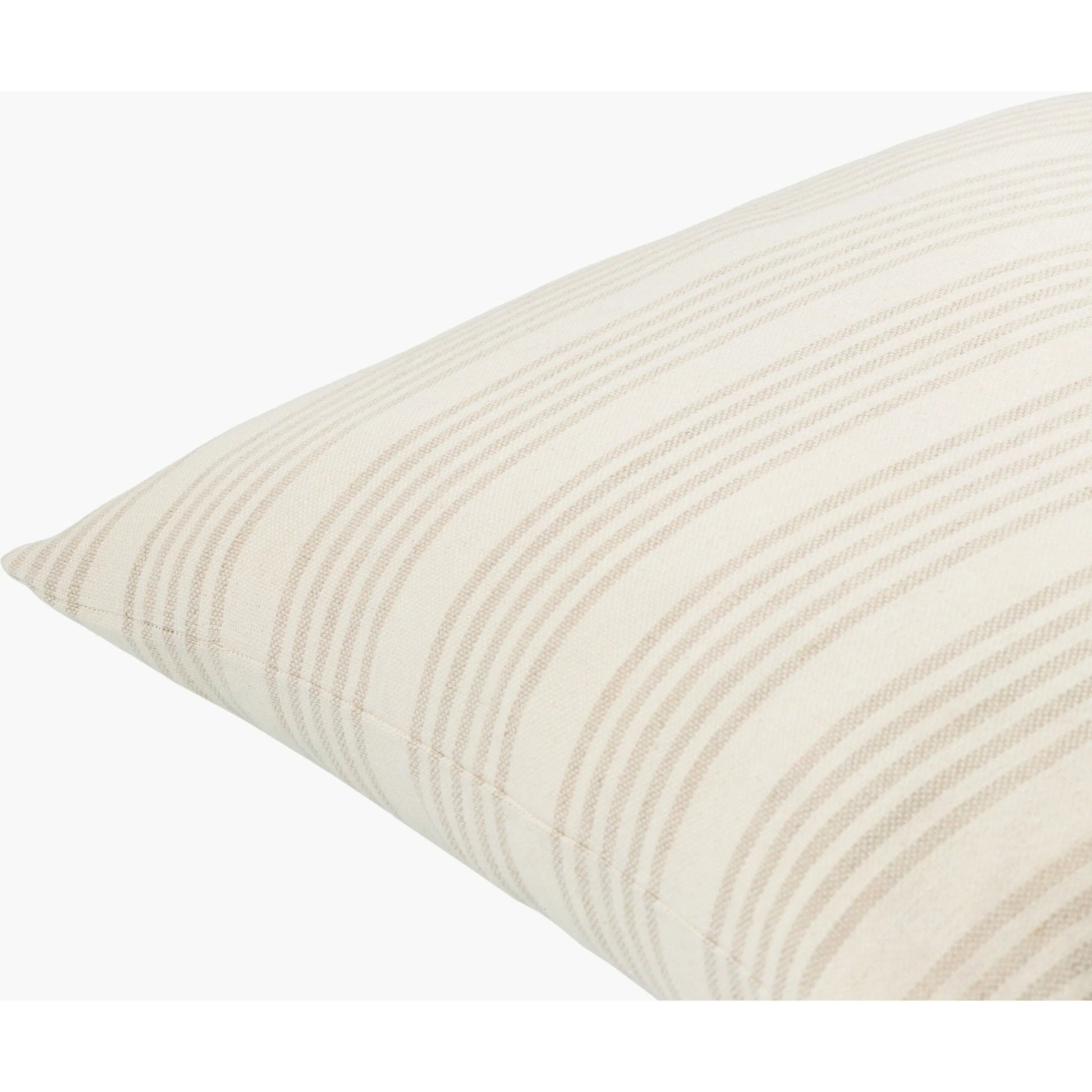 Mindy Pillow - 496178 by Becki Owens x Livabliss in off-white, pearl, ivory. Made from front: 100% linen, back: 100% linen in a modern style.