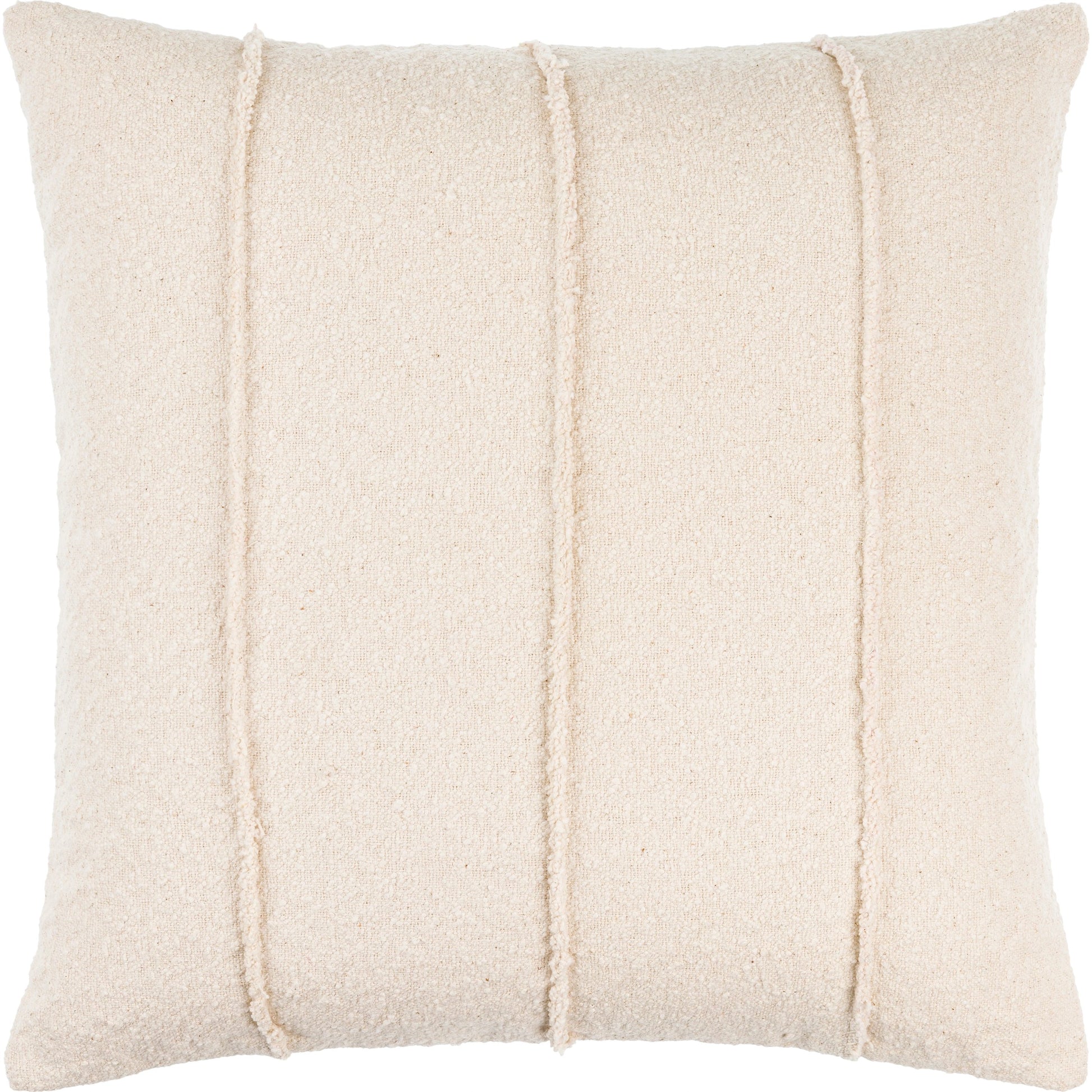 Mindy Pillow - 496183 by Becki Owens x Livabliss in pearl, off-white. Made from front: 100% cotton, back: 100% cotton in a modern style.