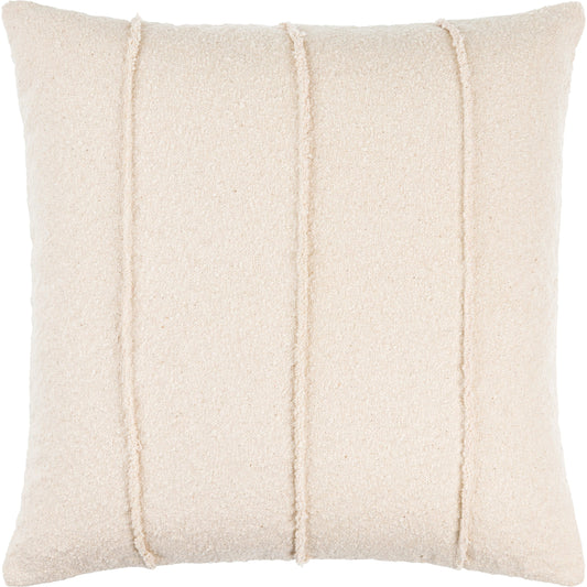 Mindy Pillow - 496183 by Becki Owens x Livabliss in pearl, off-white. Made from front: 100% cotton, back: 100% cotton in a modern style.