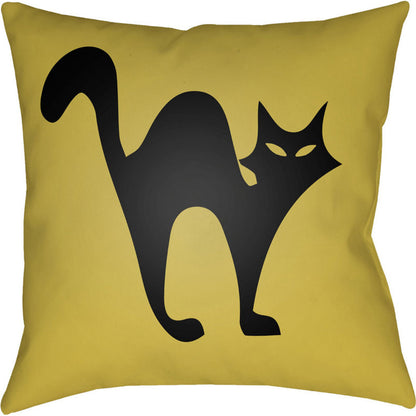 Boo Pillow - 15041 by Livabliss. Made from front: 100% polyester, back: 100% polyester in a traditional style.