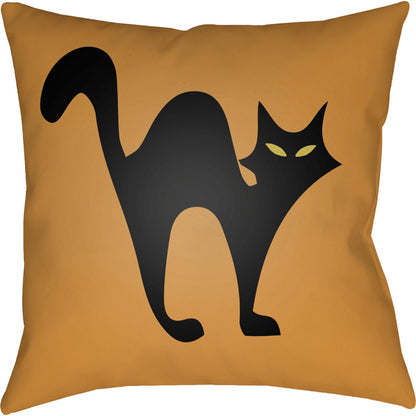 Boo Pillow - 15041 by Livabliss. Made from front: 100% polyester, back: 100% polyester in a traditional style.