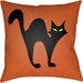 Boo Pillow - 15041 by Livabliss. Made from front: 100% polyester, back: 100% polyester in a traditional style.