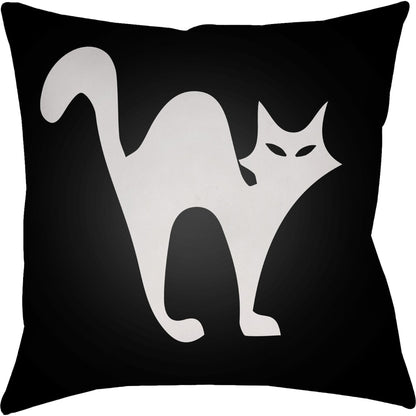 Boo Pillow - 15041 by Livabliss. Made from front: 100% polyester, back: 100% polyester in a traditional style.