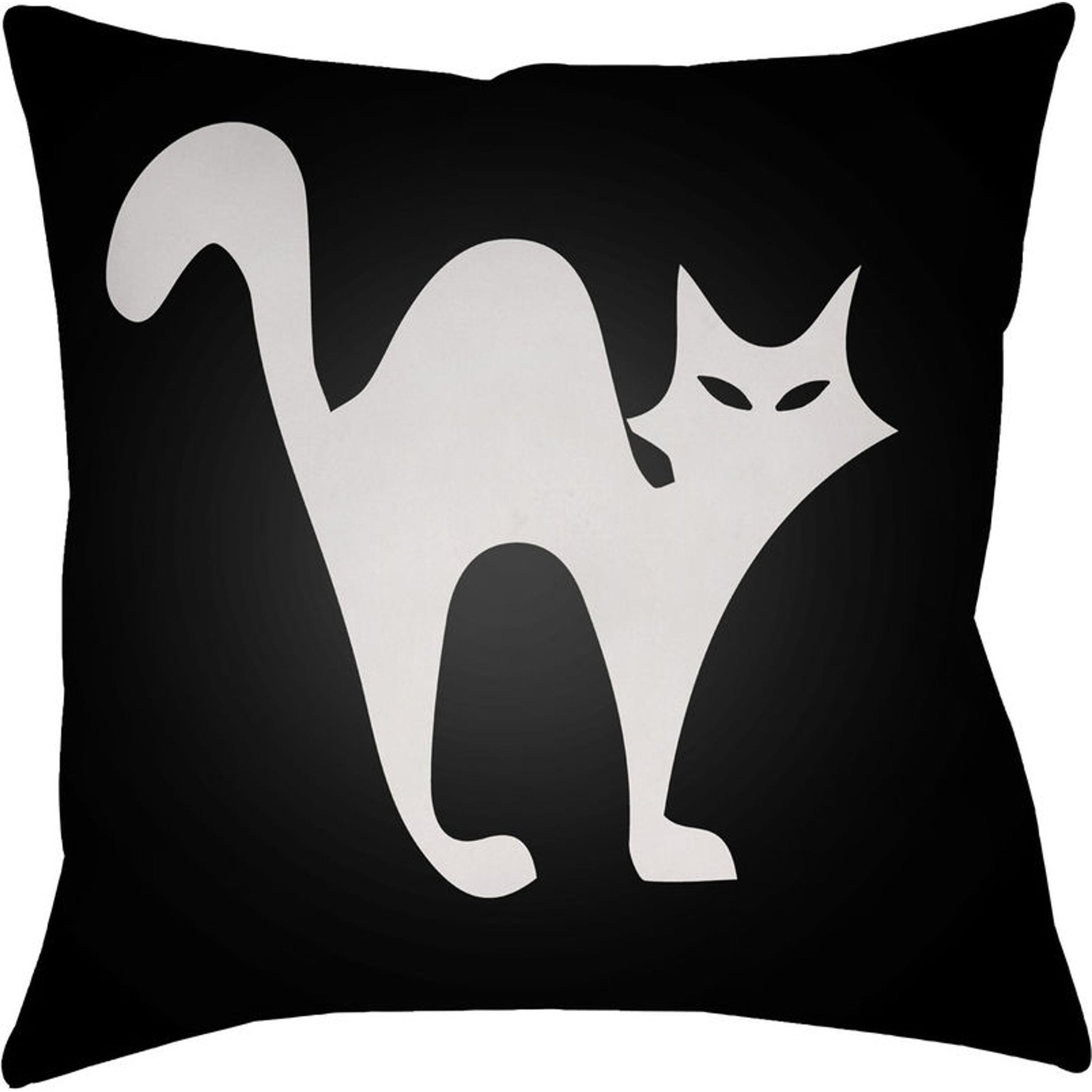 Boo Pillow - 15041 by Livabliss. Made from front: 100% polyester, back: 100% polyester in a traditional style.