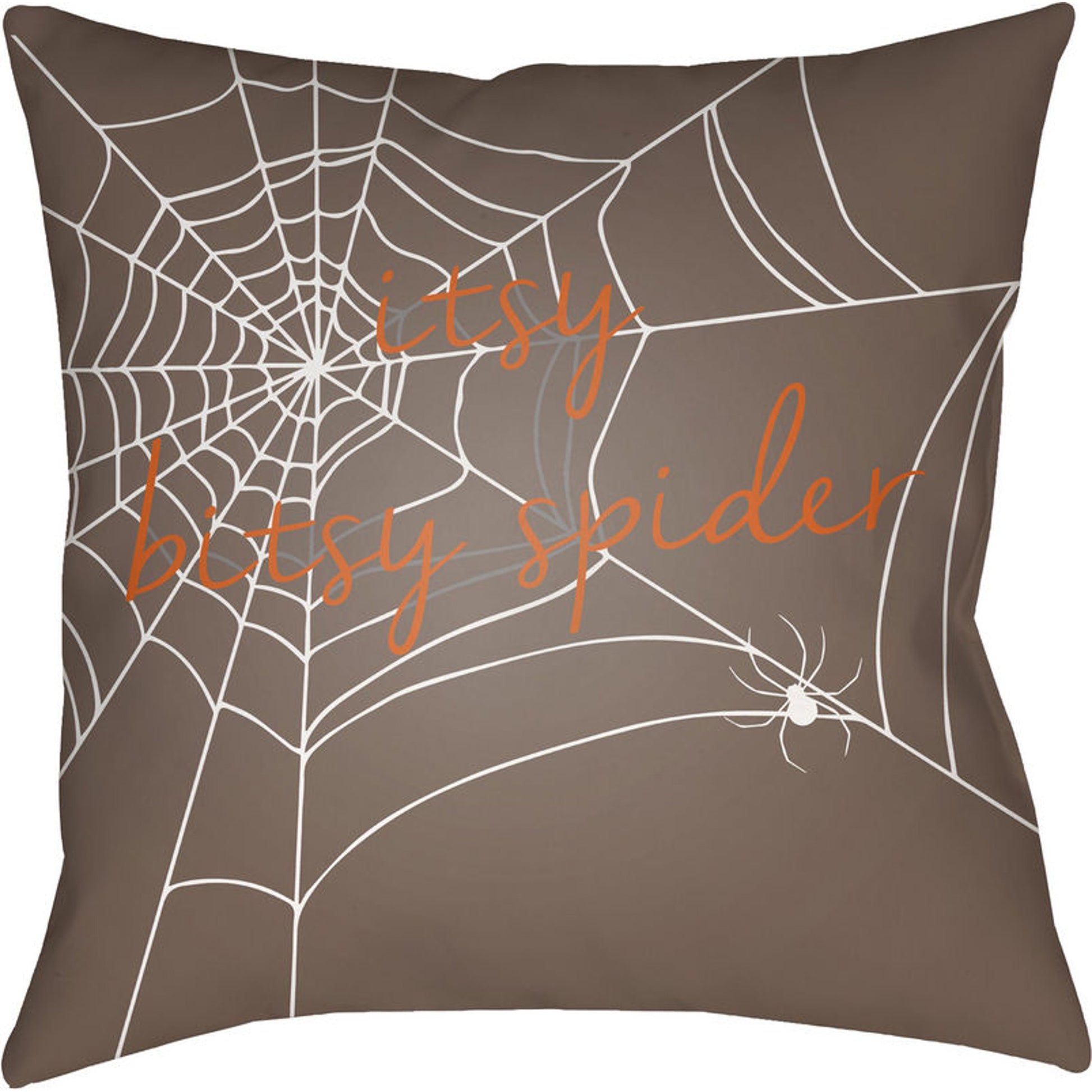 Boo Pillow - 27513 by Livabliss. Made from front: 100% polyester, back: 100% polyester in a traditional style.