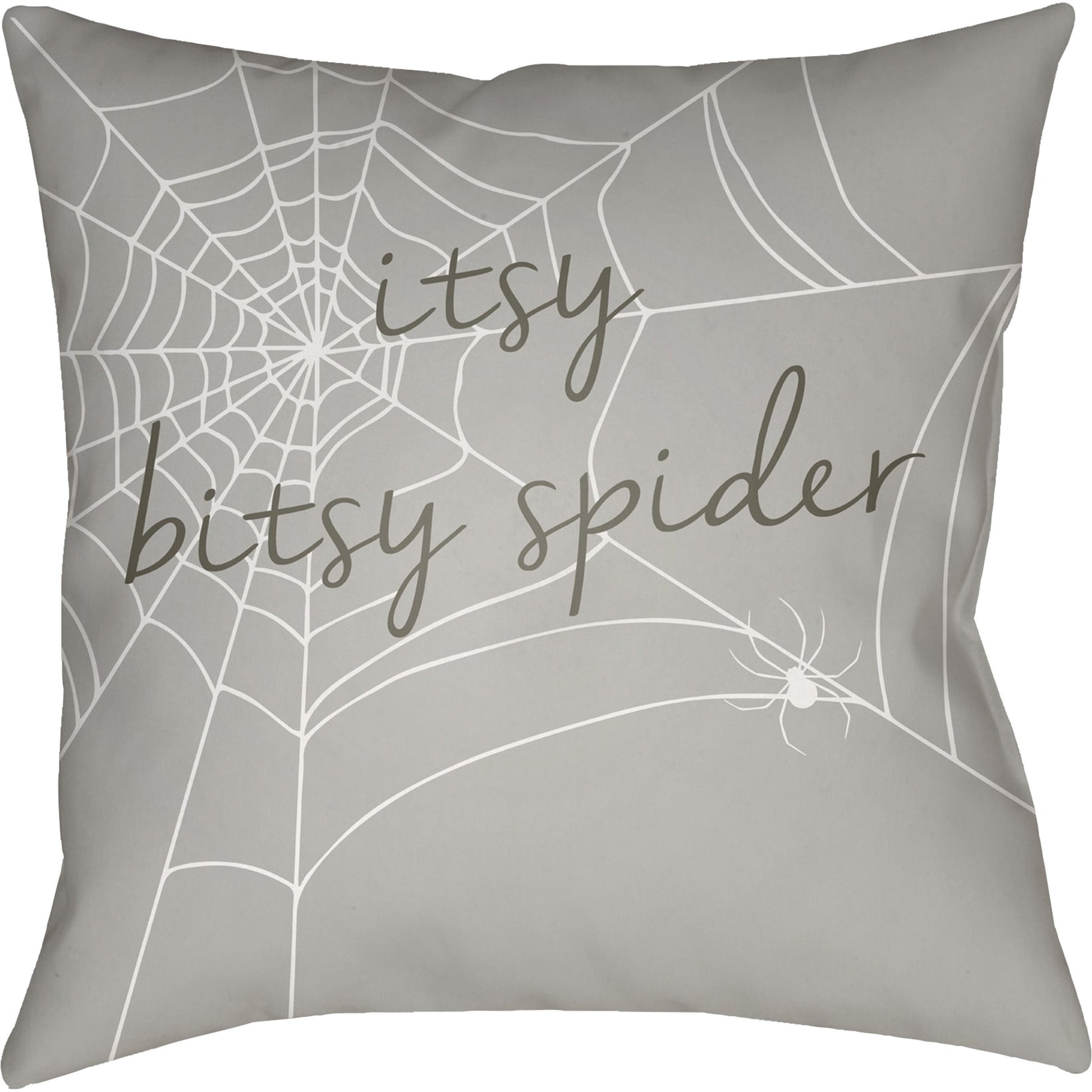 Boo Pillow - 27513 by Livabliss. Made from front: 100% polyester, back: 100% polyester in a traditional style.