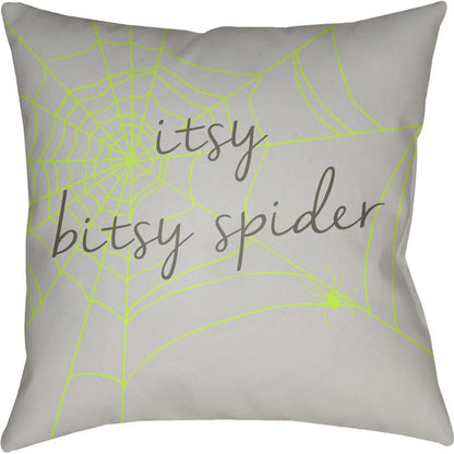 Boo Pillow - 27513 by Livabliss. Made from front: 100% polyester, back: 100% polyester in a traditional style.