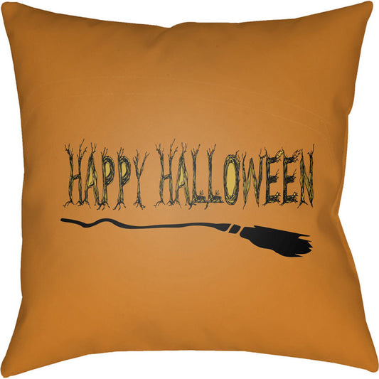 Boo Pillow - 13942 by Livabliss. Made from front: 100% polyester, back: 100% polyester in a modern style.