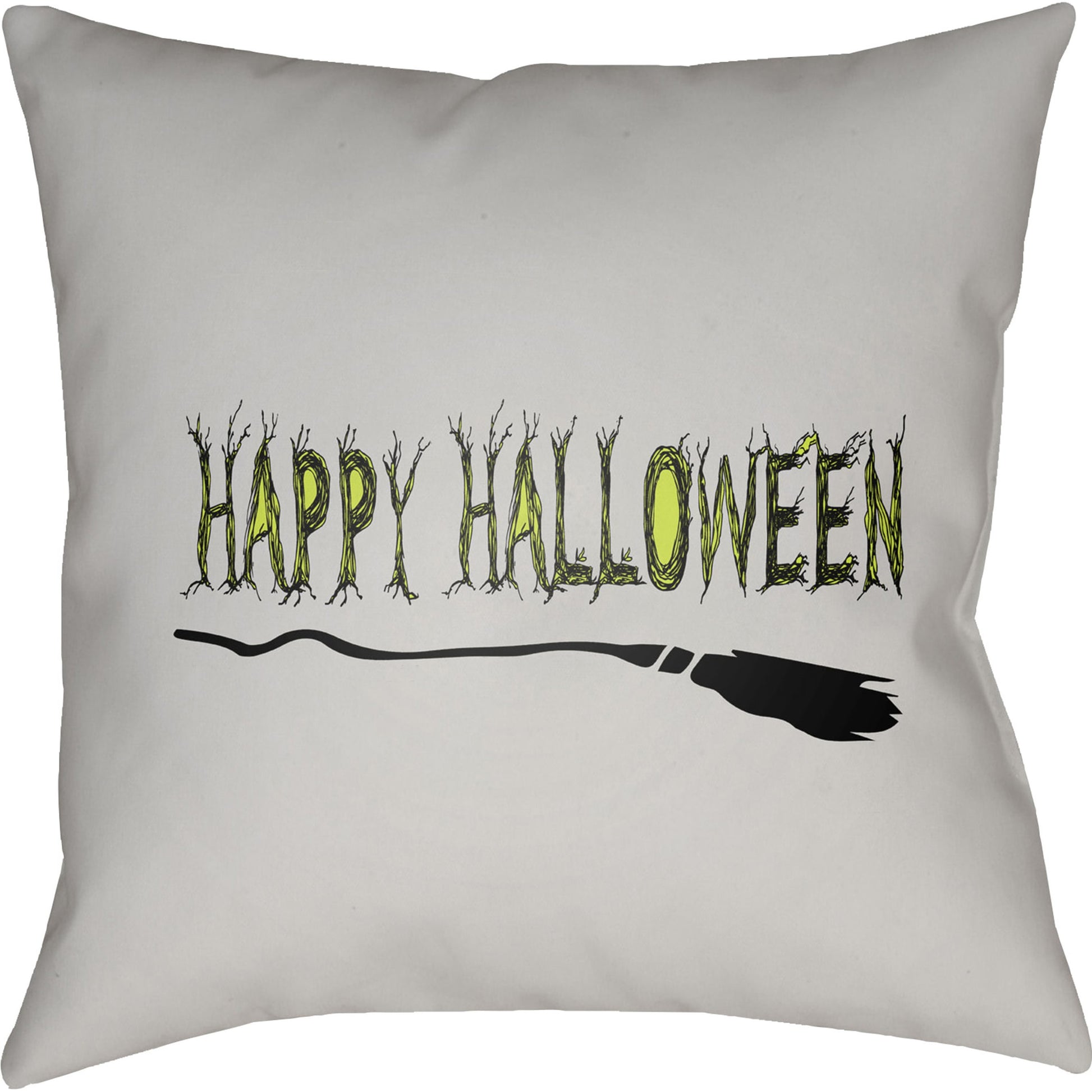 Boo Pillow - 13942 by Livabliss. Made from front: 100% polyester, back: 100% polyester in a modern style.