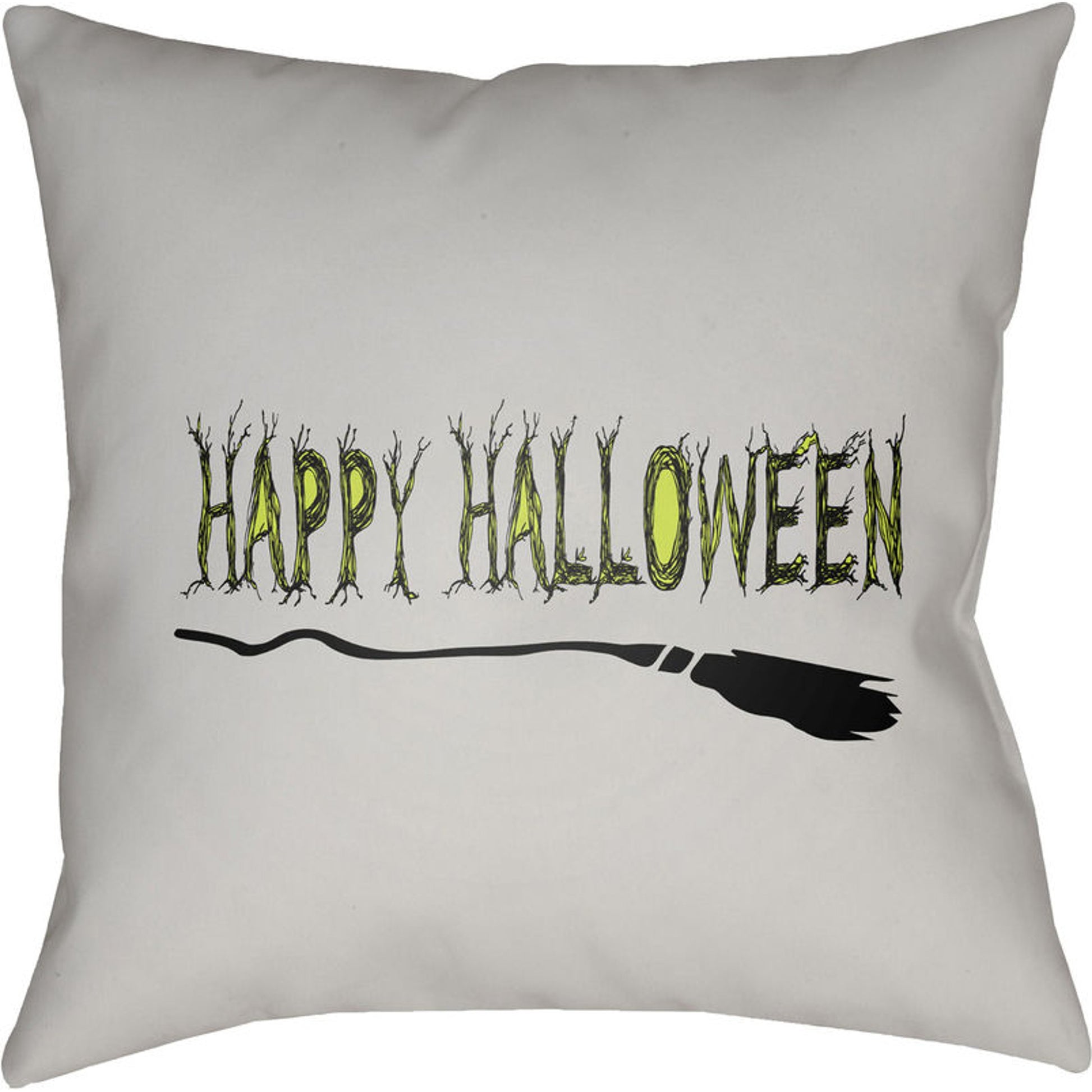 Boo Pillow - 13942 by Livabliss. Made from front: 100% polyester, back: 100% polyester in a modern style.