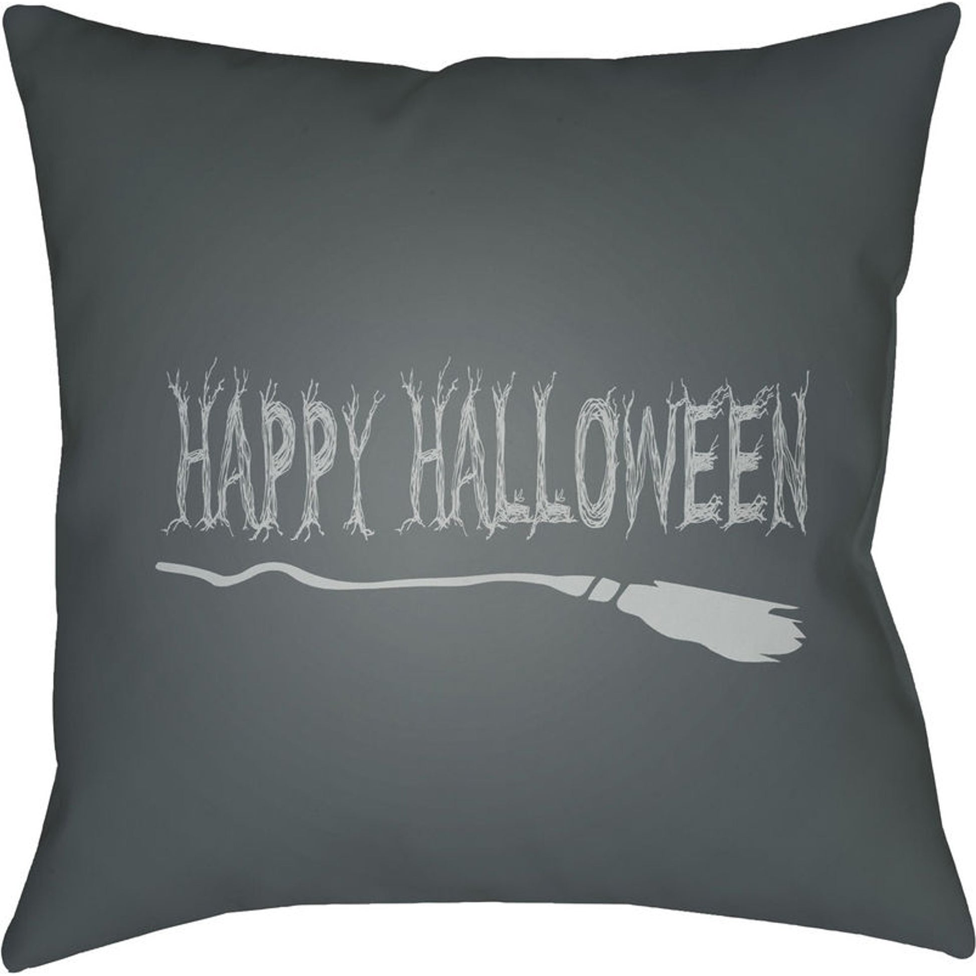 Boo Pillow - 13942 by Livabliss. Made from front: 100% polyester, back: 100% polyester in a modern style.