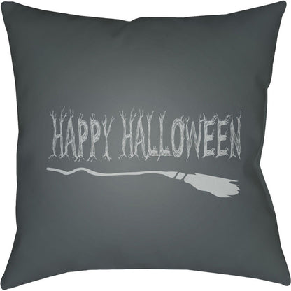 Boo Pillow - 13942 by Livabliss. Made from front: 100% polyester, back: 100% polyester in a modern style.