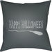 Boo Pillow - 13942 by Livabliss. Made from front: 100% polyester, back: 100% polyester in a modern style.