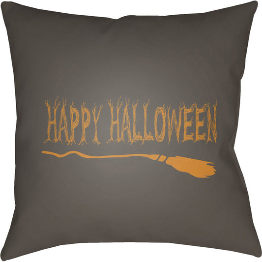 Boo Pillow - 13942 by Livabliss. Made from front: 100% polyester, back: 100% polyester in a modern style.