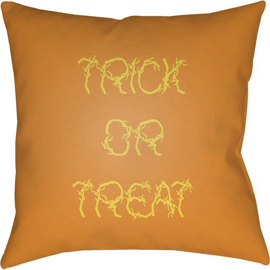 Boo Pillow - 19418 by Livabliss. Made from front: 100% polyester, back: 100% polyester in a modern style.
