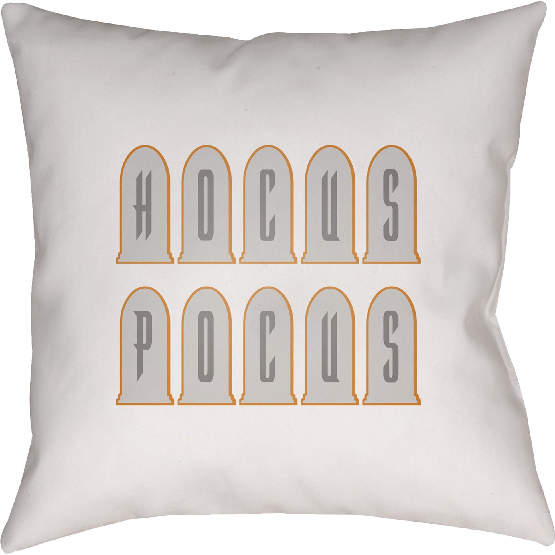 Boo Pillow - 29037 by Livabliss. Made from front: 100% polyester, back: 100% polyester in a modern style.