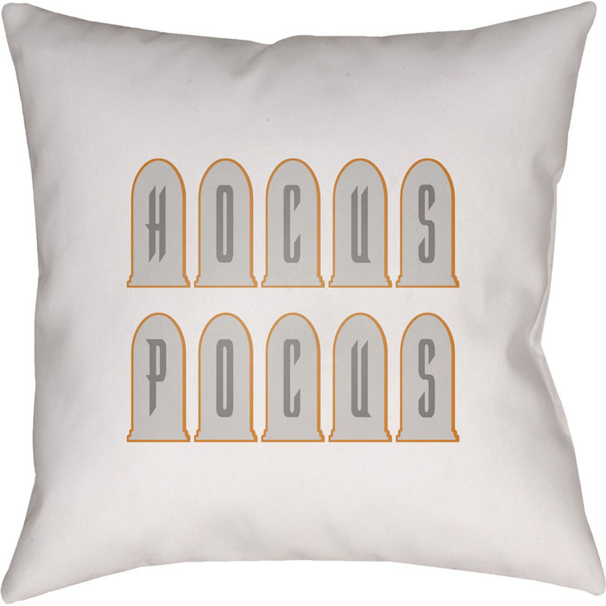 Boo Pillow - 29037 by Livabliss. Made from front: 100% polyester, back: 100% polyester in a modern style.