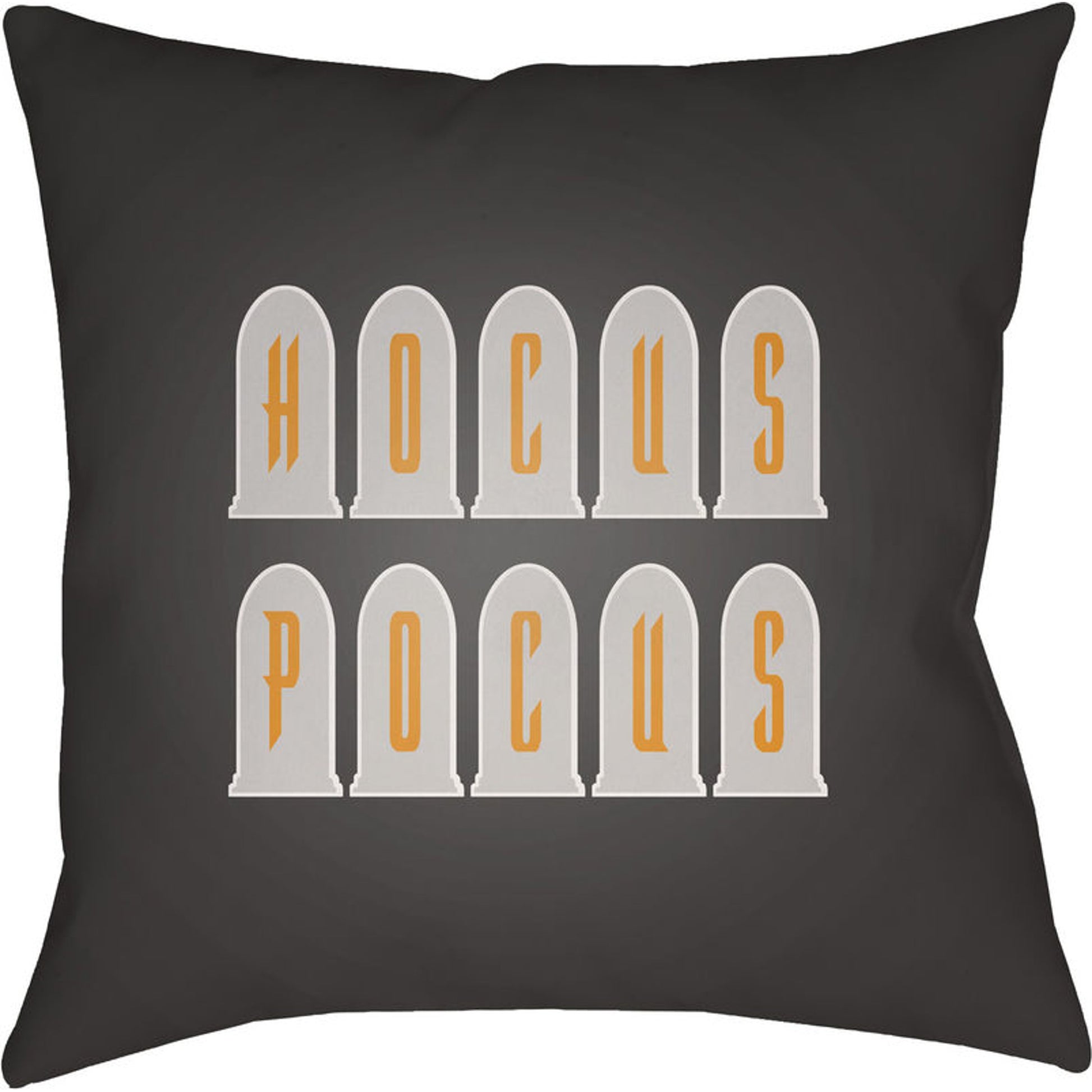 Boo Pillow - 29037 by Livabliss. Made from front: 100% polyester, back: 100% polyester in a modern style.