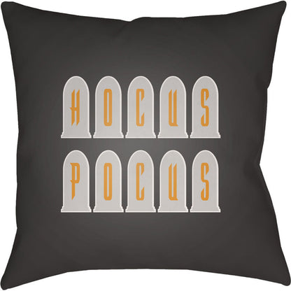 Boo Pillow - 29037 by Livabliss. Made from front: 100% polyester, back: 100% polyester in a modern style.