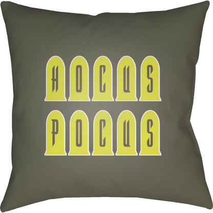 Boo Pillow - 29037 by Livabliss. Made from front: 100% polyester, back: 100% polyester in a modern style.