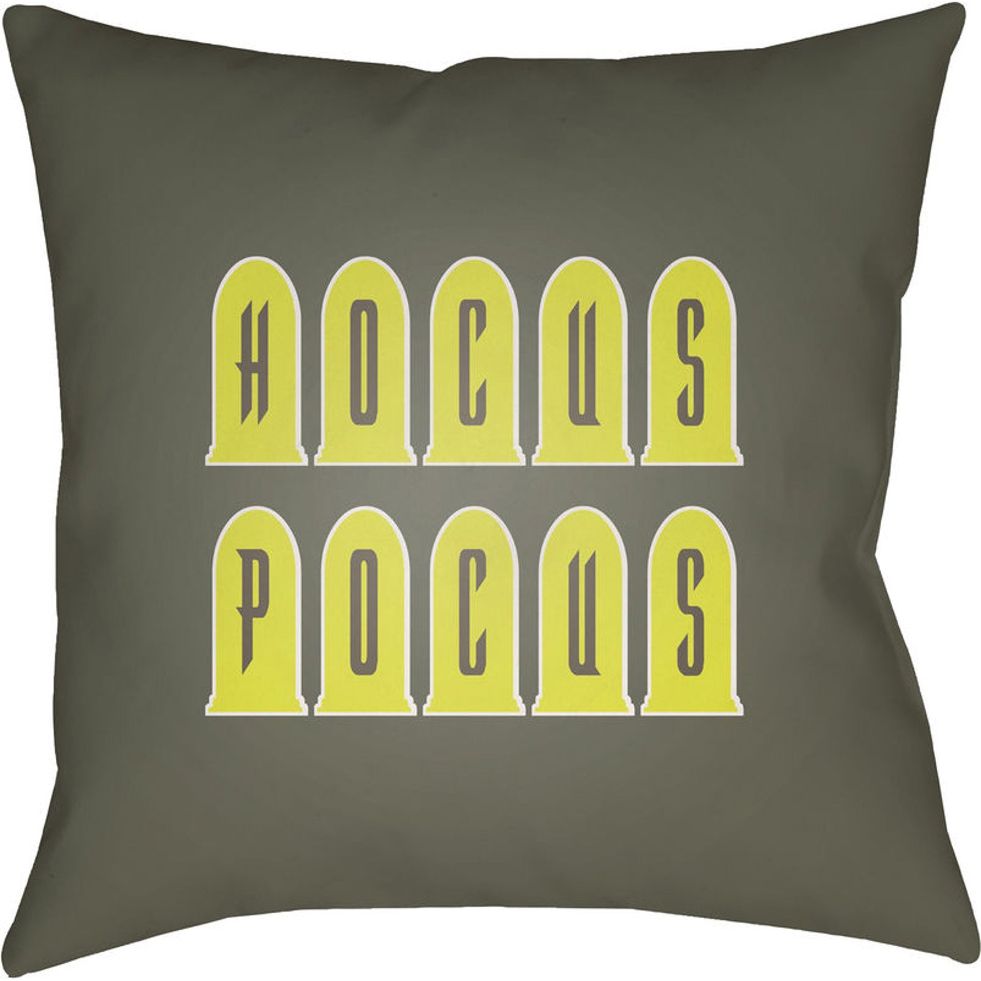 Boo Pillow - 29037 by Livabliss. Made from front: 100% polyester, back: 100% polyester in a modern style.