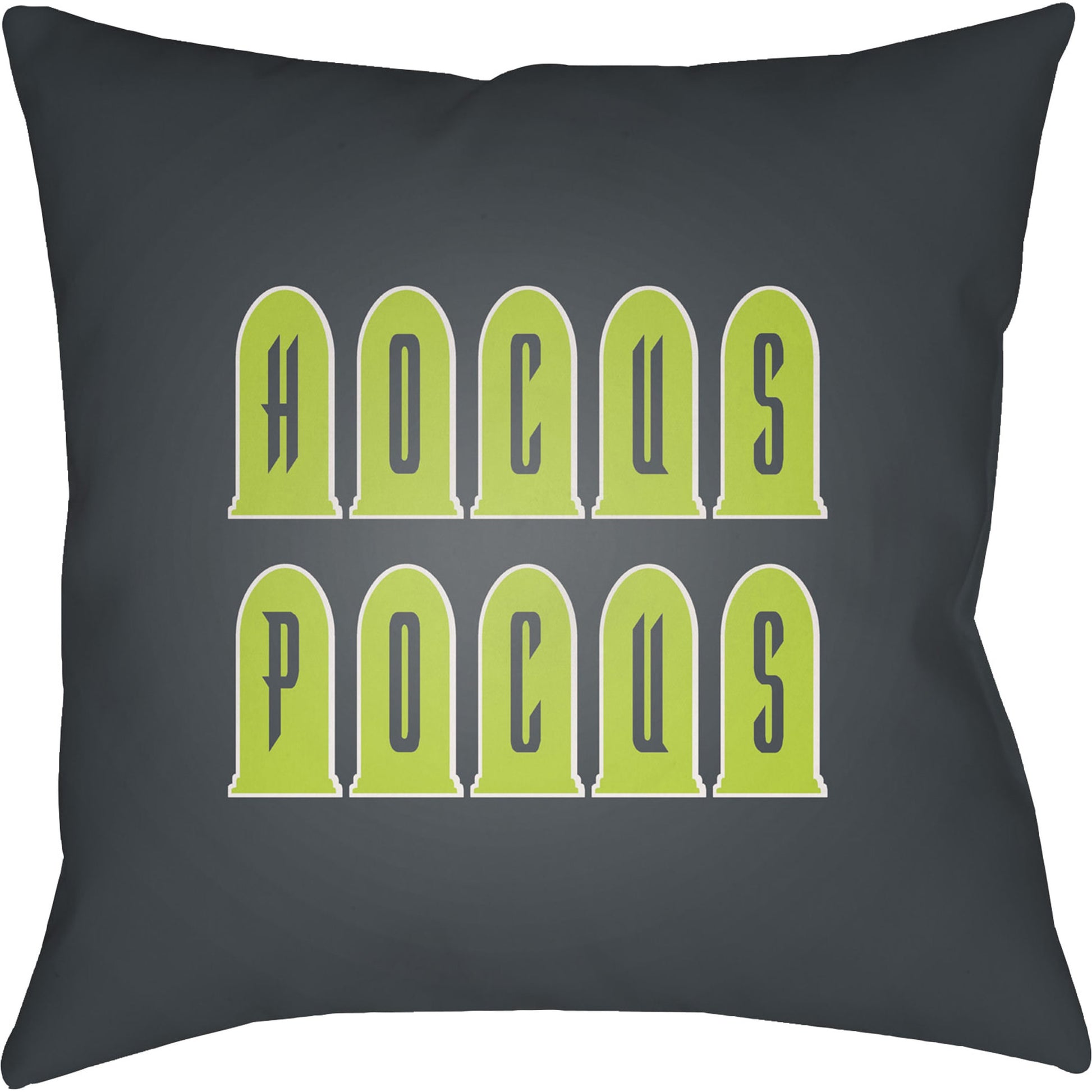 Boo Pillow - 29037 by Livabliss. Made from front: 100% polyester, back: 100% polyester in a modern style.