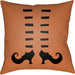 Boo Pillow - 6194 by Livabliss. Made from front: 100% polyester, back: 100% polyester in a modern style.