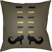 Boo Pillow - 6194 by Livabliss. Made from front: 100% polyester, back: 100% polyester in a modern style.