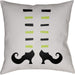Boo Pillow - 6194 by Livabliss. Made from front: 100% polyester, back: 100% polyester in a modern style.