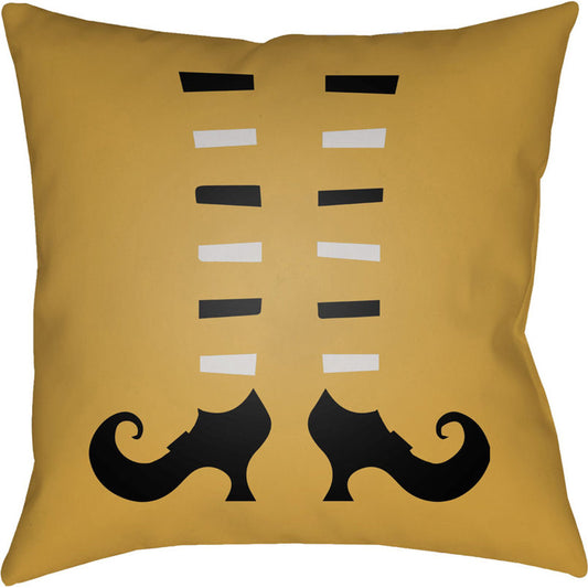 Boo Pillow - 6194 by Livabliss. Made from front: 100% polyester, back: 100% polyester in a modern style.